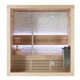 AWT Sauna E1103B Hemlock 150x105 4.5kW TheWall