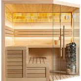 AWT Sauna E1621C Hemlock 180x180 zonder oven