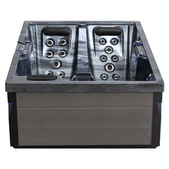 AWT Whirlpool Aussenwhirlpool IN-405 eco CloudyBlack 220x160 grau