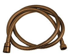 Doucheslang conisch metaal 150 cm geborsteld brons koper