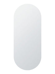 Frameless oval mirror 70 x 30 cm