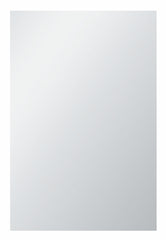 Frameless rectangular mirror 60 x 40 x 0.5 cm