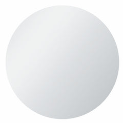 Frameless mirror around 50 x 0.5 cm