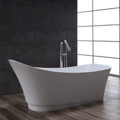 StoneArt Vrijstaand Badkuip BS-527 - wit mat - 180x75