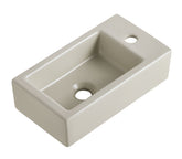 Rhea M fontein - rechts - 40 x 22 x 11 cm - keramiek - beige