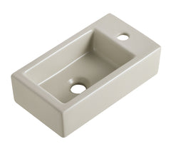 Rhea M fontein - rechts - 40 x 22 x 11 cm - keramiek - beige