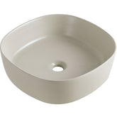 Wiesbaden Sofia waskom - rond - 44 x 44 x 13,5 cm - keramiek - beige