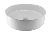 Link waskom rond 40 x 12 cm keramiek glans wit