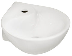 Porta corner basin 35 x 35 x 14.5 cm glossy white