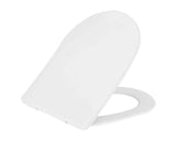 Shade Slim Soft-Close Quick-Release Toilet Seat Matte White