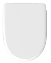 Menir toilet seat soft close and quick release gloss white