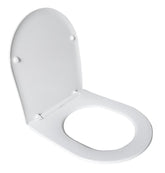 Nibiru toilet seat soft-close and quick release glossy white