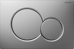 Geberit Sigma-01 flush plate matte chrome