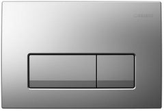 Geberit Delta-50 drukplaat mat-chroom