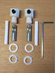 Wall-mounted toilet blind fixing set type 2