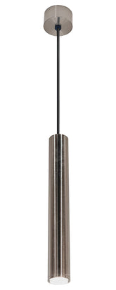 Wiesbaden Oriona hanglamp - dimbaar - IP44 - geborsteld staal