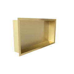 Demis built-in niche 30 x 60 x 7 cm brushed brass PVD