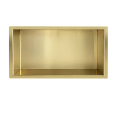 Demis built-in niche 30 x 60 x 7 cm brushed brass
