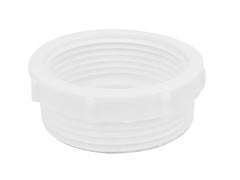 Reducer ring 1 1/2" outside X 5/4” inside plastic white
