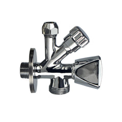 Combinatie kraantje 1/2 x 3/4 x 10mm chroom