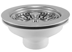 Basket strainer + grid 6/4 90mm + 70mm screw
