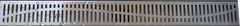 Wiesbaden gridded grate type 5 for 3rd generation shower channel 50 x 7 cm stainless steel