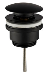 UniMatch clickwaste afvoerplug 5/4" mat zwart