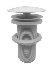 UniMatch extended open drain plug 5/4" glossy white