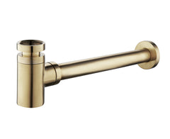 UniMatch bottle trap 5/4" x 32 mm brushed brass PVD