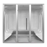 AWT Dampfsauna S206A alu 220x191 10.8kW Harvia