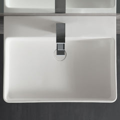 StoneArt Wastafel LP6206 wit 60x46 matt