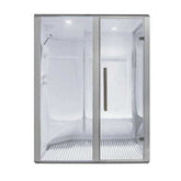 AWT Dampfsauna S200A alu 161x131 links