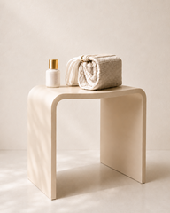 Zita kruk 40 x 30 x 42,5 cm solid surface beige