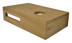 Eiken Planchet Fonteinplank Wiesbaden 40X21X10 Cm Rechts