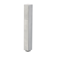 304 staafhanddouche 1 stand vierkant RVS