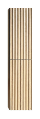 Ribbella kolomkast met 2 deuren 160 x 36 x 30 cm naturel eik