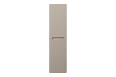 Sulora kolomkast afgeronde hoeken geribbeld 160 x 40 x 35 cm mat beige
