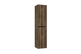 Alvara kolomkast 160x35x35 cm donker eiken