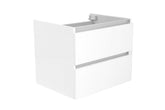 Vision base cabinet with 2 drawers 60 x 46 cm gloss white