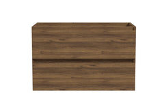 Alvara onderkast met 2 laden 1 uitsparing 80 x 46 cm warm eiken
