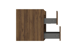 Alvara onderkast met 2 laden 1 uitsparing 80 x 46 cm warm eiken