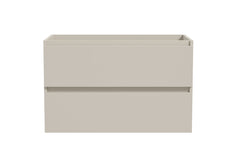 Alvara onderkast met 2 laden 1 uitsparing 80 x 46 cm cashmere