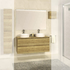 Bologna badmeubel 120cm Nato+Nato blad