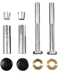 Schroevenset voor ophangbeugel 2 stuks mat zwart