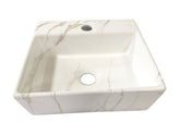 Leto fontein 33,5 x 29 x 11,5 cm keramiek carrara