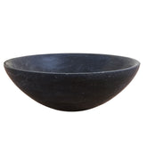 Raw basin 32x12 cm honed bluestone