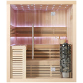 AWT Sauna E1112C Hemlock 180x150 9kW Cilindro