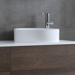 StoneArt Wastafel LC112 - wit mat - 45x45 cm