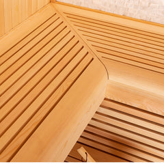 AWT Sauna E1812B Pinienholz 200x180 ohne Ofen