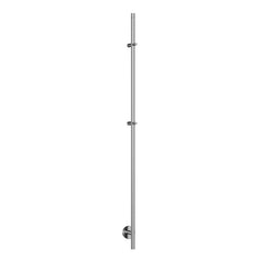 Callista elektrische staafhanddoekradiator 60 Watt 150 cm geborsteld staal PVD
